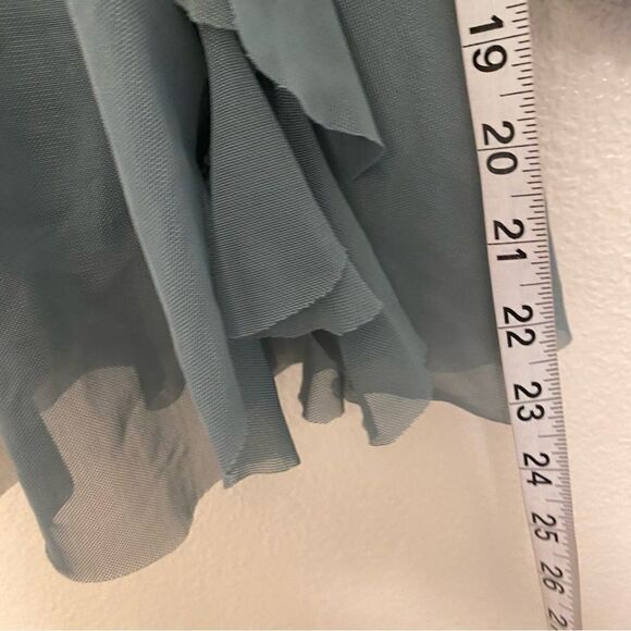 Weissman Dance Costume sage green sequin appliqué Saint Honesty 13413 IC 7/8 - Picture 8 of 10